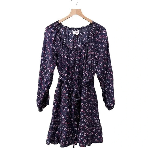Xirena Jia Dress Navy Rouge -sz M - Picture 4 of 14